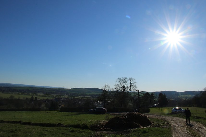 Osterfeuer bei Krimderode