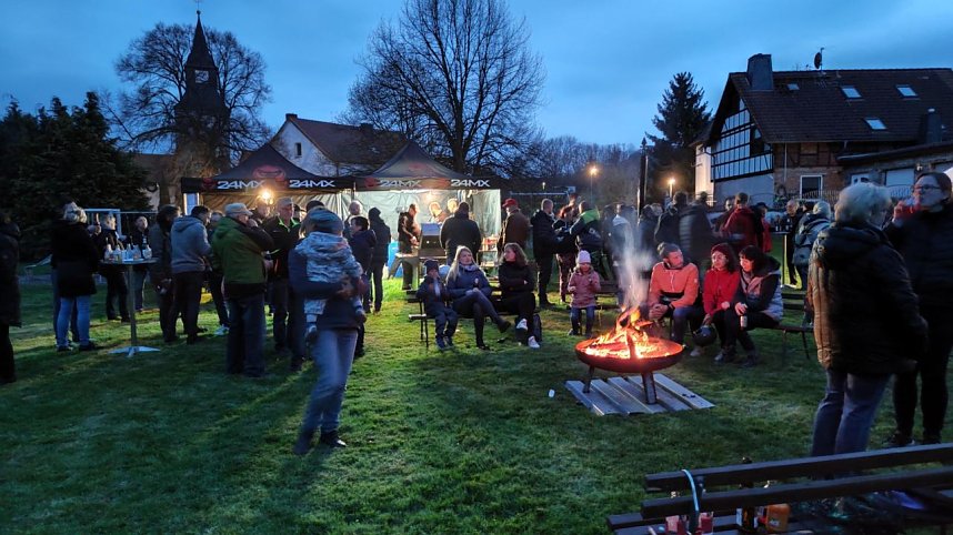 Maisprung in Kleinbodungen