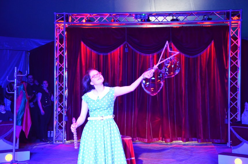 Zirkusprojekt an der F&ouml;rderschule