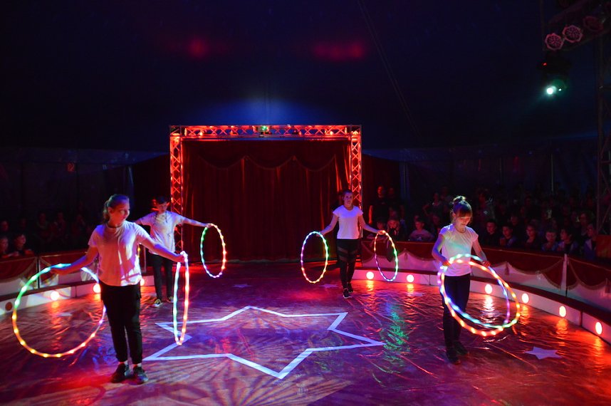 Zirkusprojekt an der F&ouml;rderschule