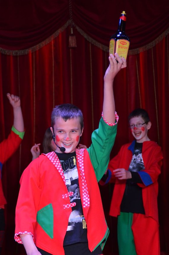 Zirkusprojekt an der F&ouml;rderschule