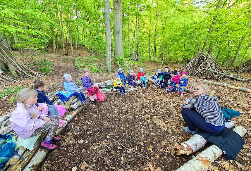 Waldprojekt im Kindergarten