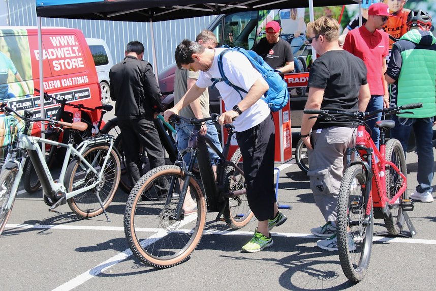 E-Bike "Testival" bei der EVN