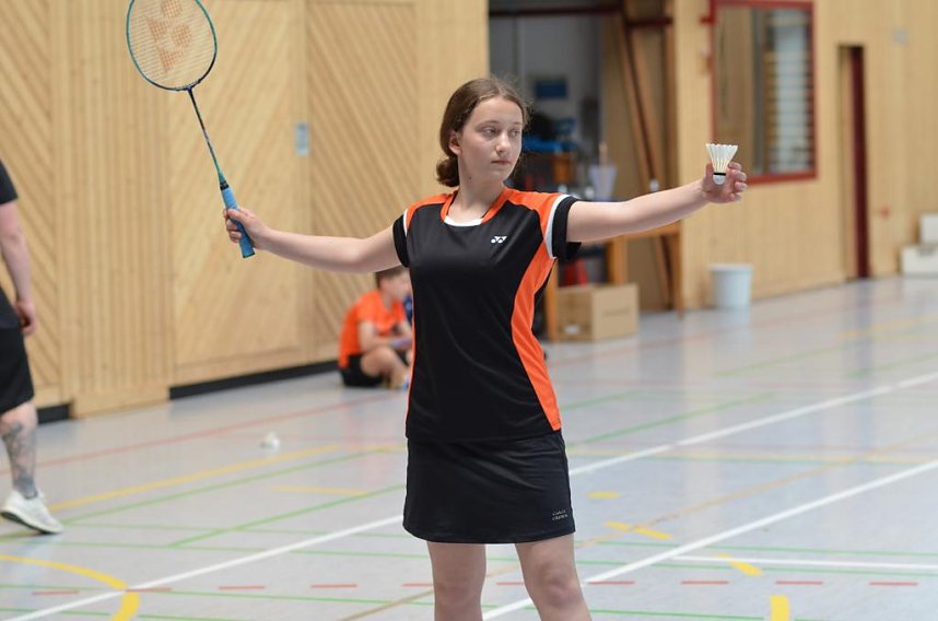 Die Badminton-Sparte des LV Altstadt bei den Bezirksmeisterschaften