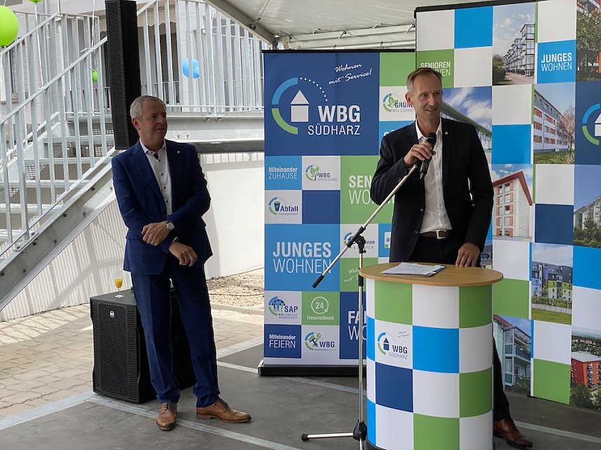 Einweihung des WBGreenOne in der Stolberger Stra&szlig;e