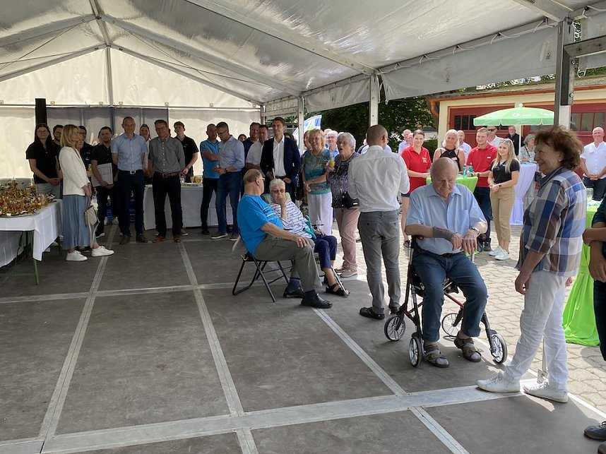 Einweihung des WBGreenOne in der Stolberger Stra&szlig;e