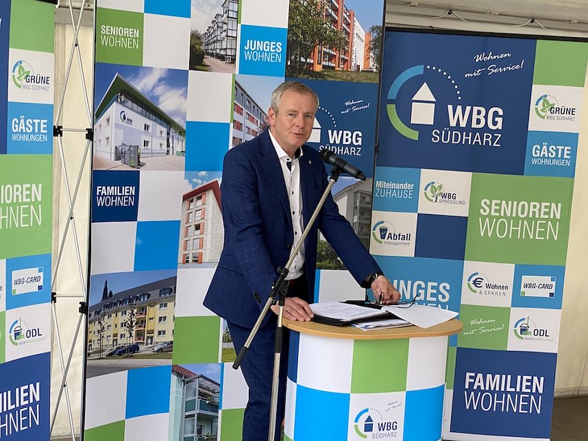 Einweihung des WBGreenOne in der Stolberger Stra&szlig;e