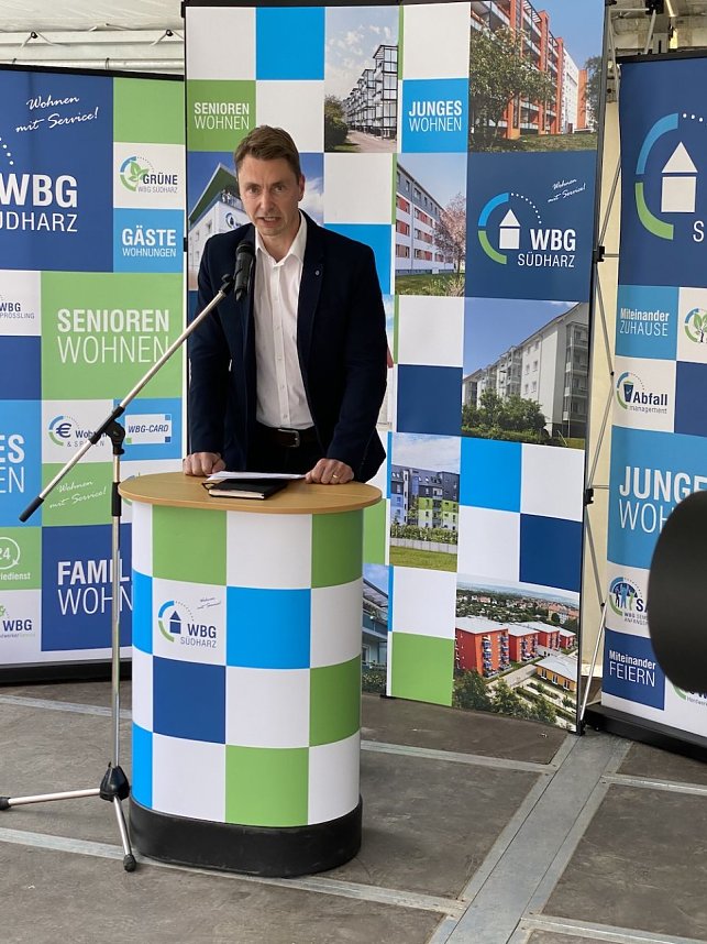 Einweihung des WBGreenOne in der Stolberger Stra&szlig;e