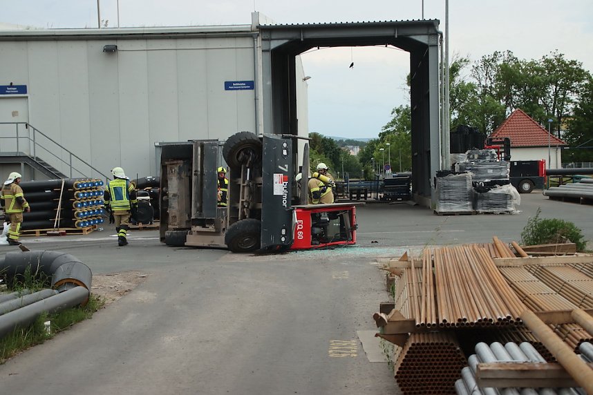 Arbeitsunfall in Nordhausen