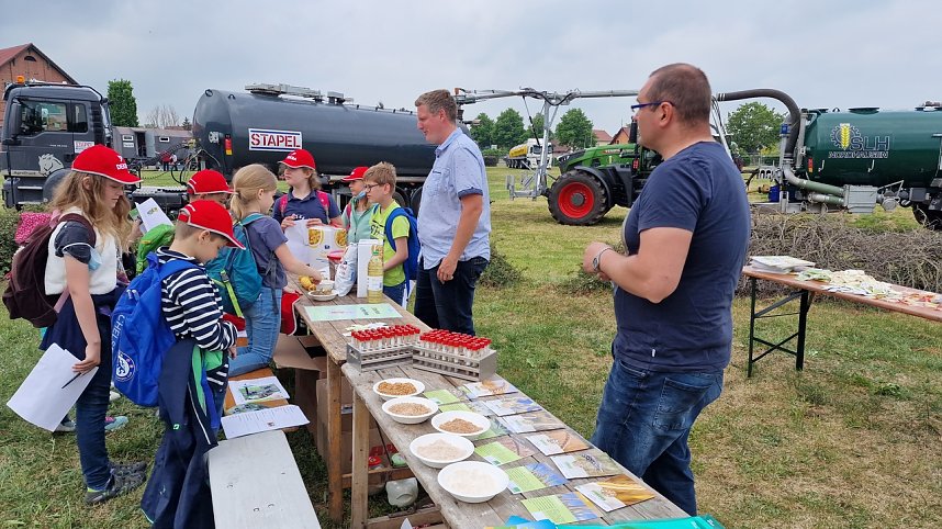 Landwirtschaft zum Staunen und Anfassen