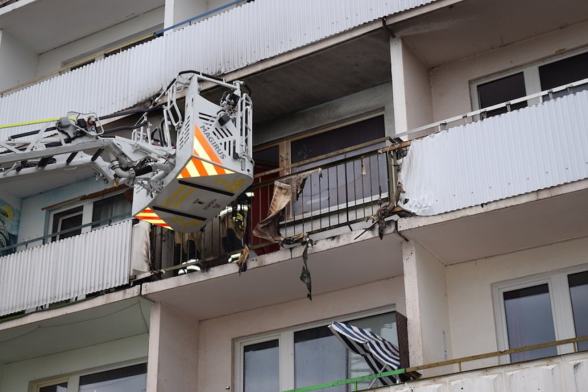 Wohnungsbrand am Nachmittag