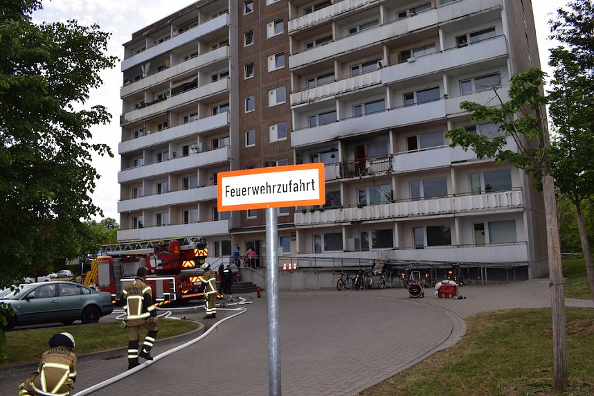 Wohnungsbrand am Nachmittag