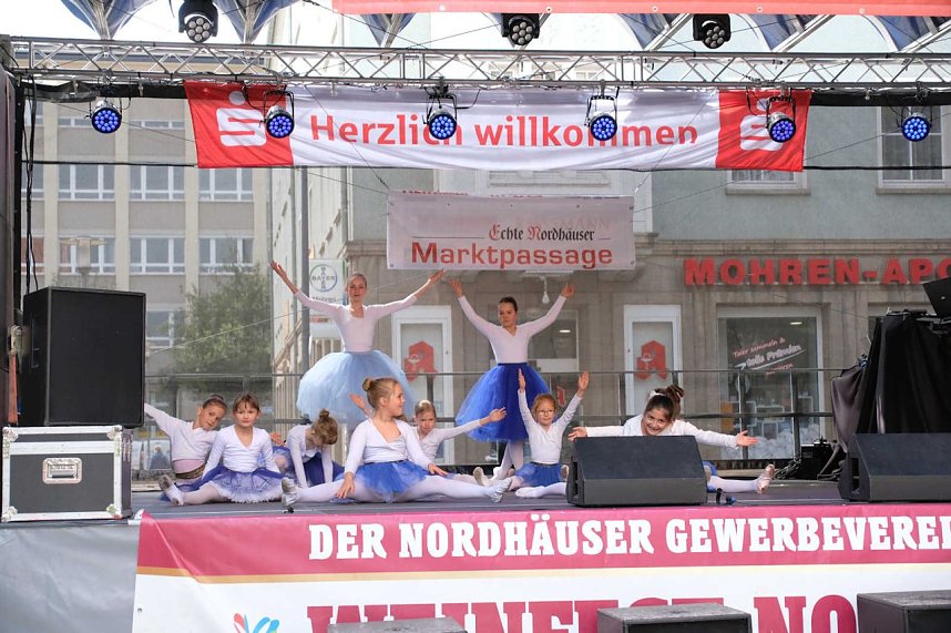 Peter Blei unterwegs auf dem Weinfest