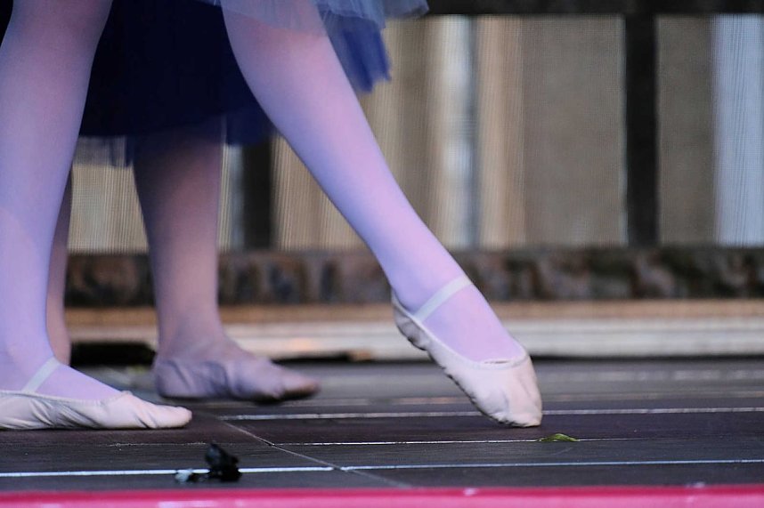 Peter Blei unterwegs auf dem Weinfest