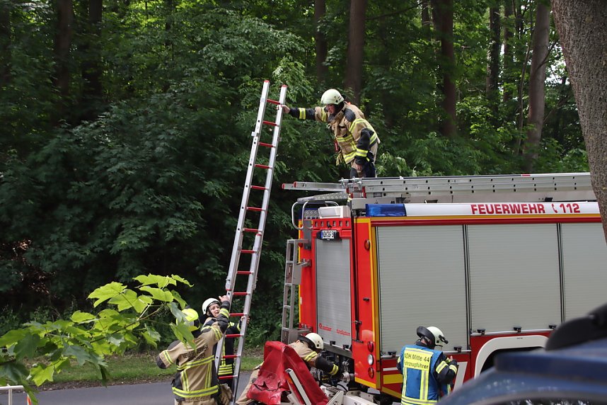 Brand am Park Hohenrode