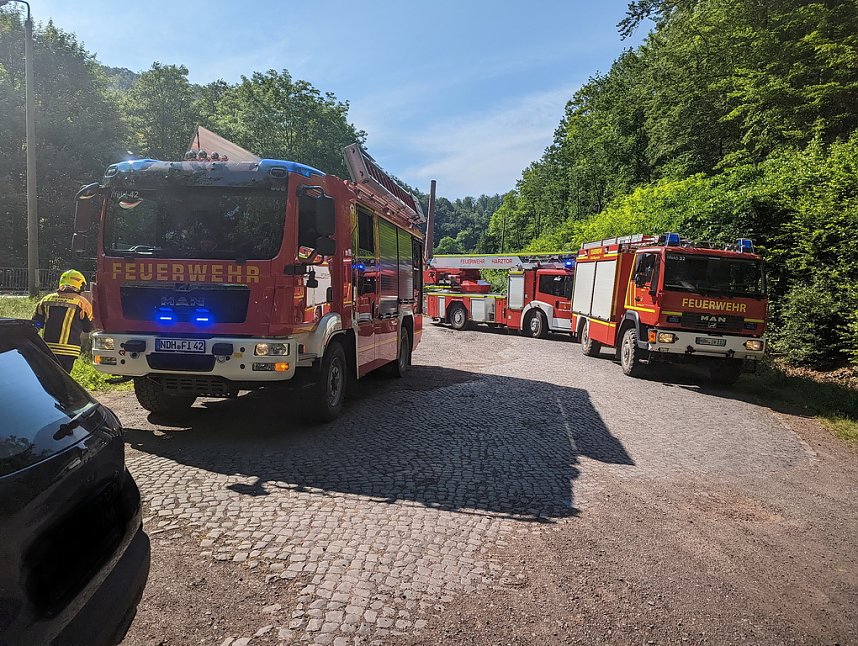 PKW landete in der Bere