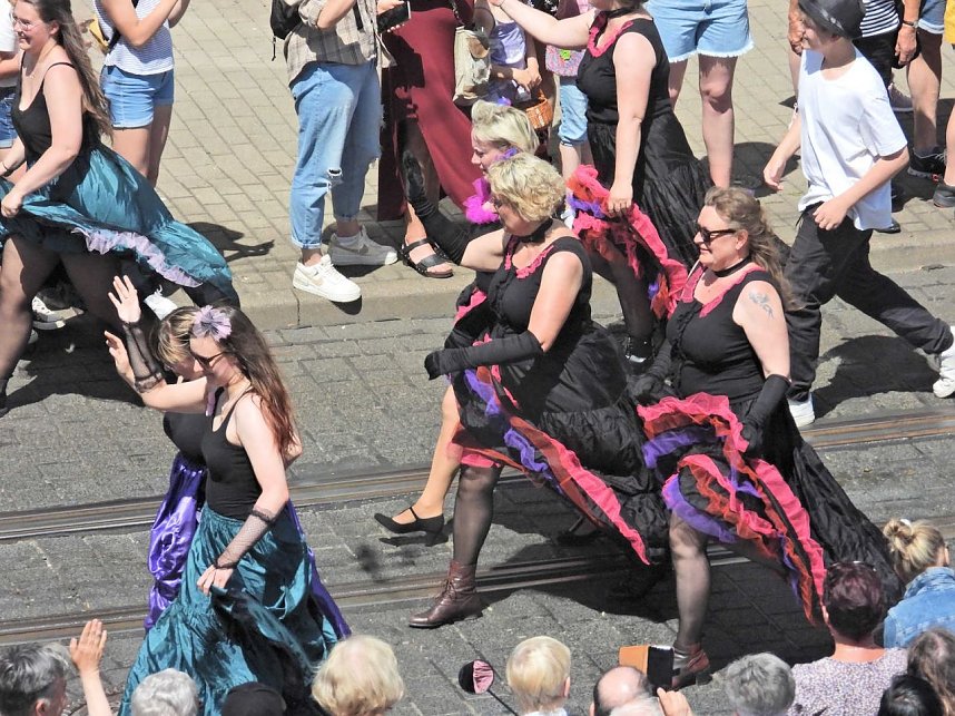 Festumzug zur 1095-Jahrfeier der Stadt Nordhausen