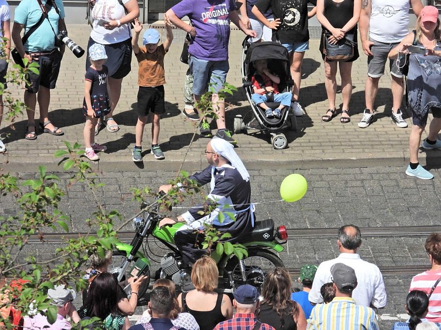 Festumzug zur 1095-Jahrfeier der Stadt Nordhausen