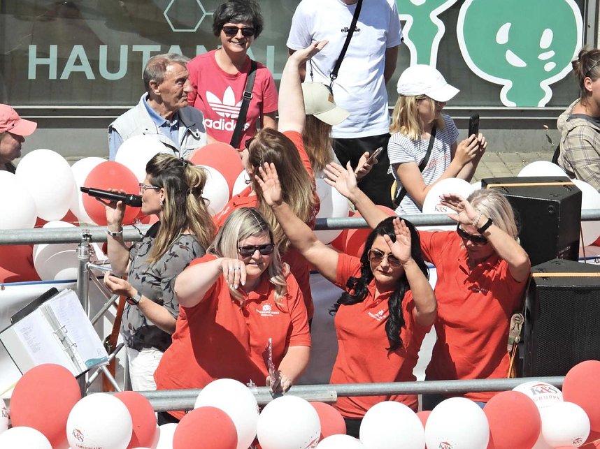 Festumzug zur 1095-Jahrfeier der Stadt Nordhausen