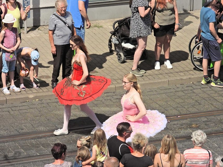 Festumzug zur 1095-Jahrfeier der Stadt Nordhausen