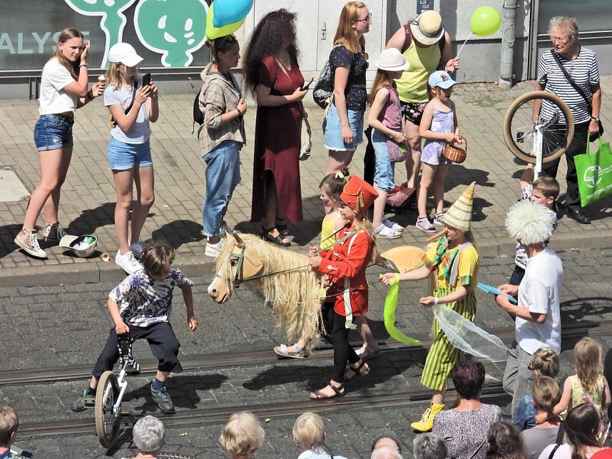 Festumzug zur 1095-Jahrfeier der Stadt Nordhausen