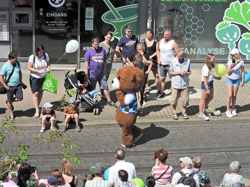 Festumzug zur 1095-Jahrfeier der Stadt Nordhausen