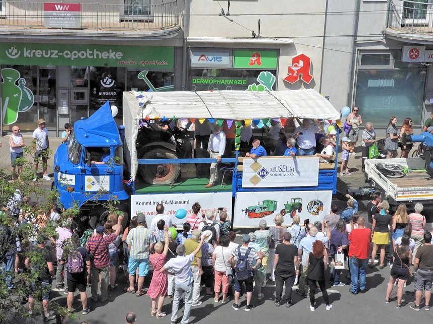 Festumzug zur 1095-Jahrfeier der Stadt Nordhausen