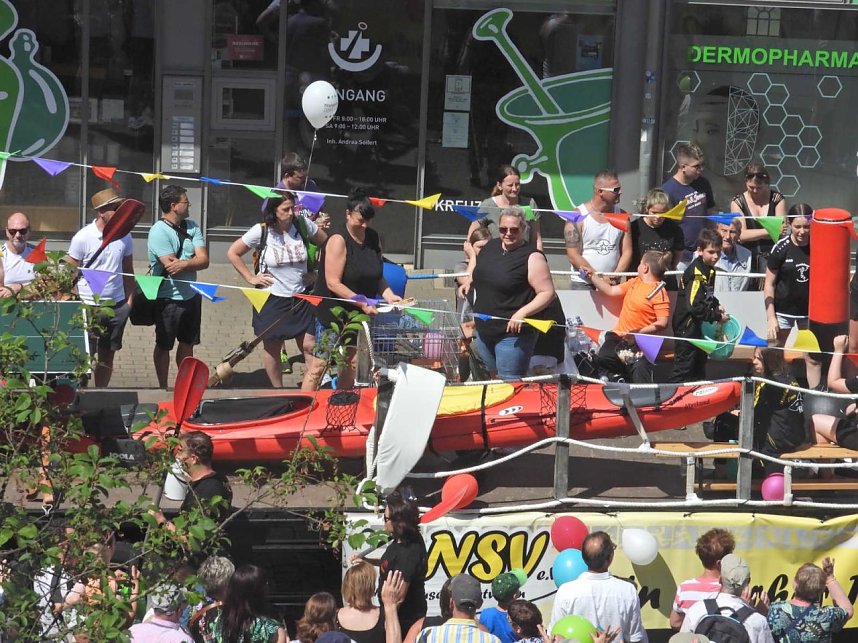 Festumzug zur 1095-Jahrfeier der Stadt Nordhausen