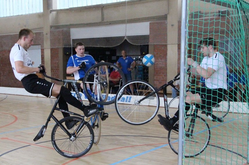 Der S&uuml;dharz-Cup der Radballer bleibt in Ilfeld