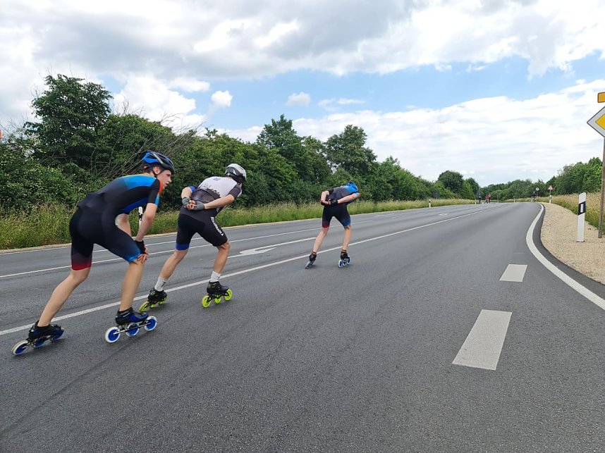 Schnappsch&uuml;sse von der Strecke mit den Nordh&auml;user Startern