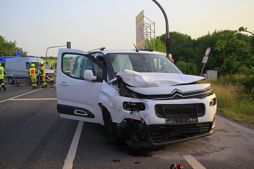 Schwerer Unfall nahe Sundhausen