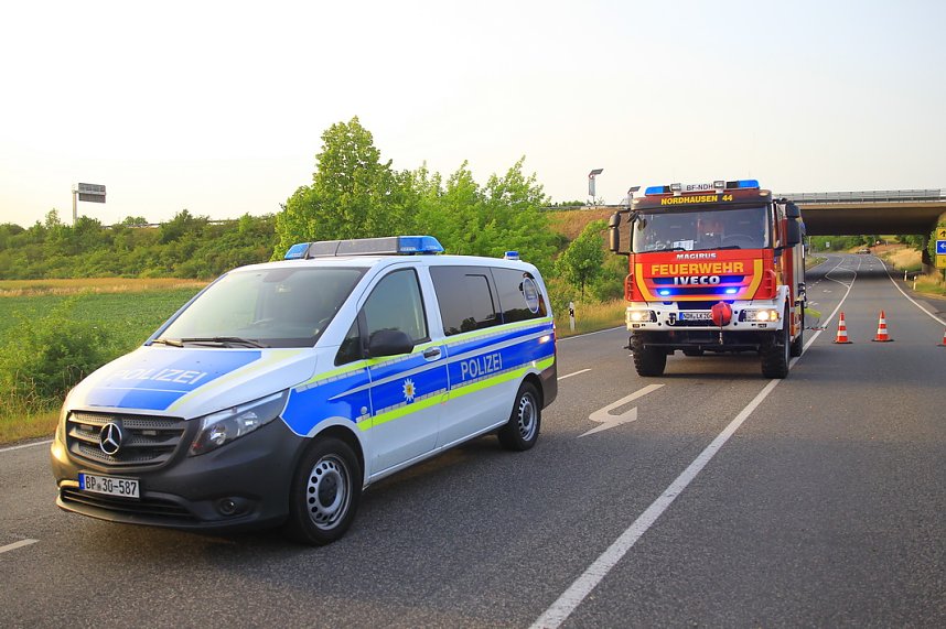 Schwerer Unfall nahe Sundhausen