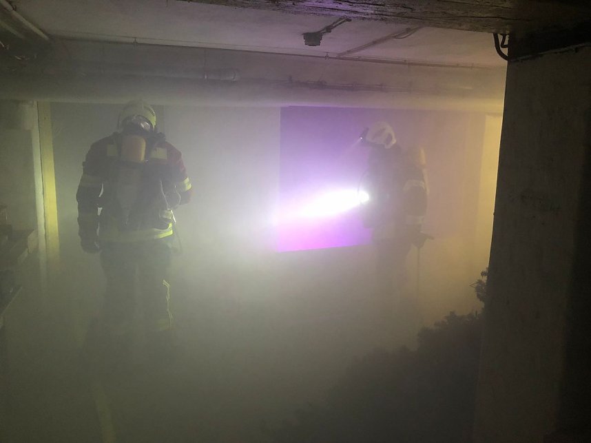 Die Feuerwehr in Harztor probte am Wochenende den Ernstfall