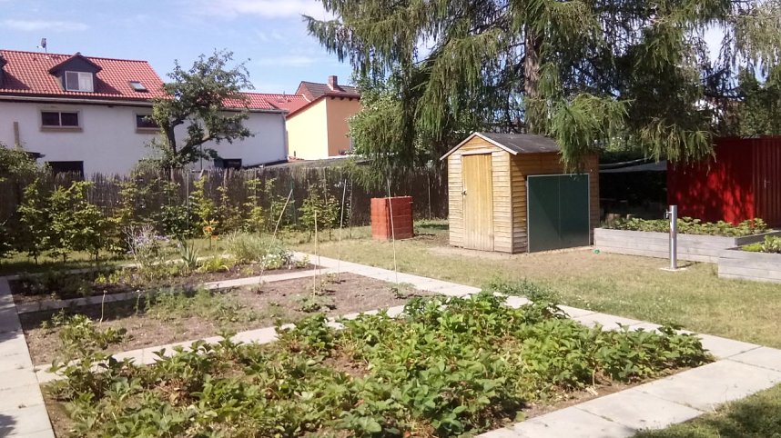 Eine weitere Neuheit ist der liebevoll gestaltete Kr&auml;utergarten.