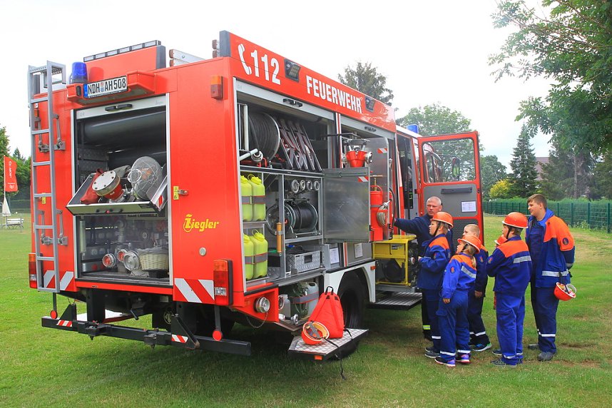 Gemeinsamer Aktionstag der Jugendfeuerwehren Bielen und Mitte