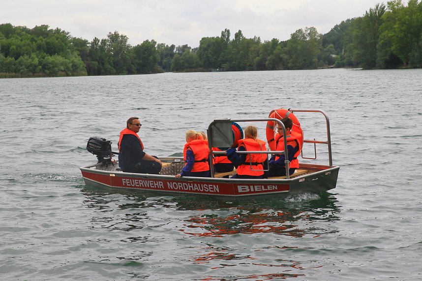 Gemeinsamer Aktionstag der Jugendfeuerwehren Bielen und Mitte