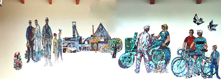 Peter Blei unterwegs in Sangerhausen