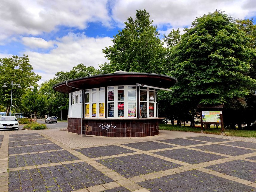 Peter Blei unterwegs in Sangerhausen
