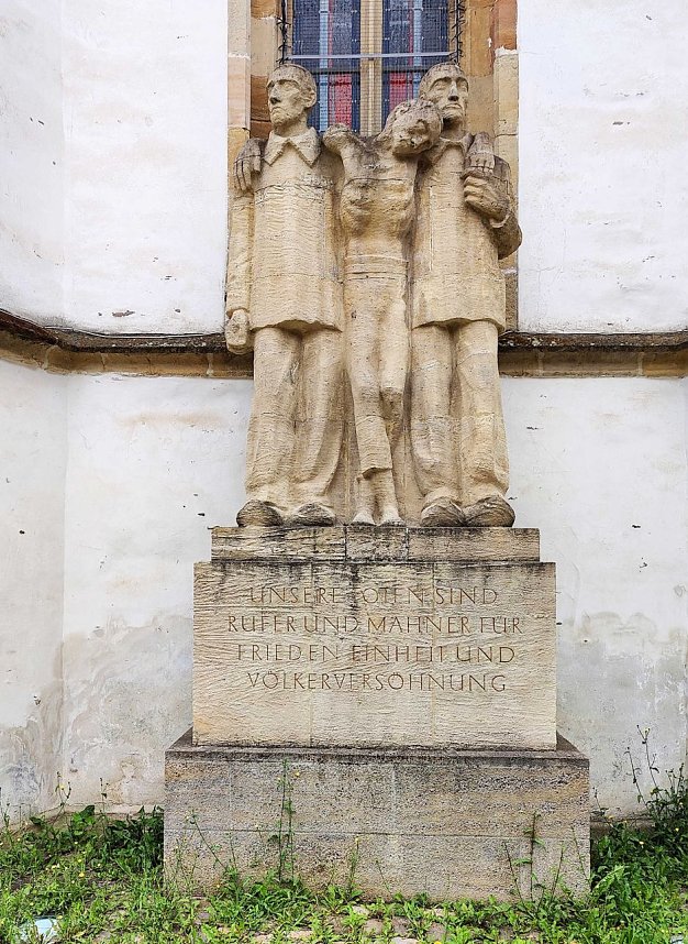 Peter Blei unterwegs in Sangerhausen