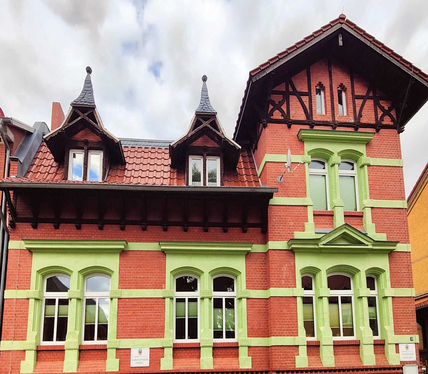 Peter Blei unterwegs in Sangerhausen