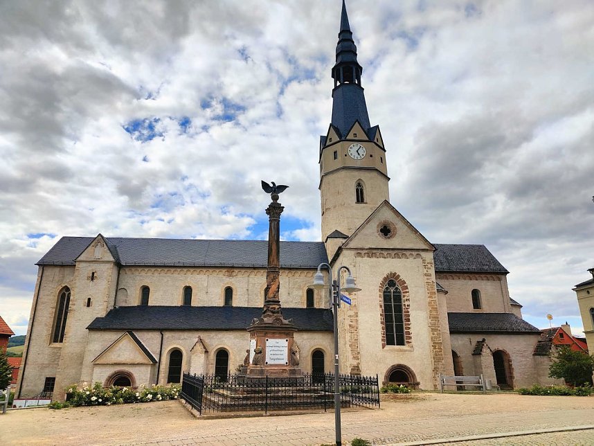 Peter Blei unterwegs in Sangerhausen
