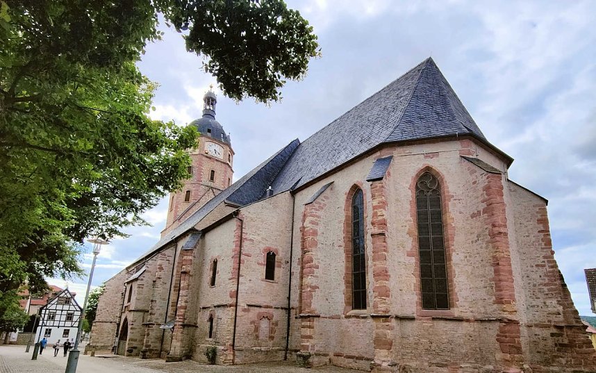 Peter Blei unterwegs in Sangerhausen