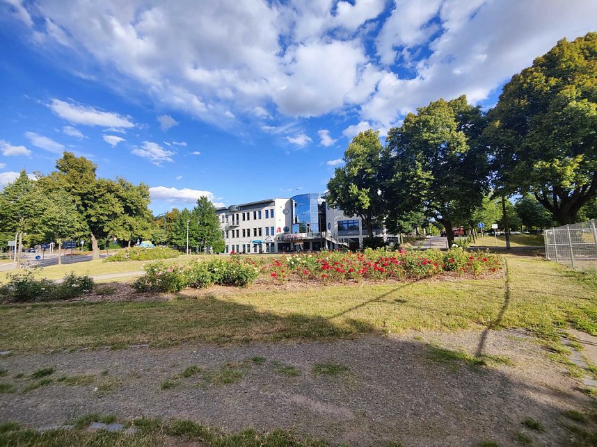 Peter Blei unterwegs in Sangerhausen