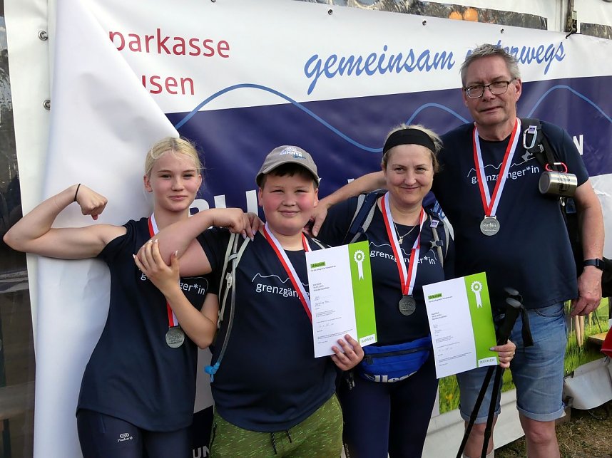 Wandern macht einfach gl&uuml;cklich, auch wenn es ein Marathon ist