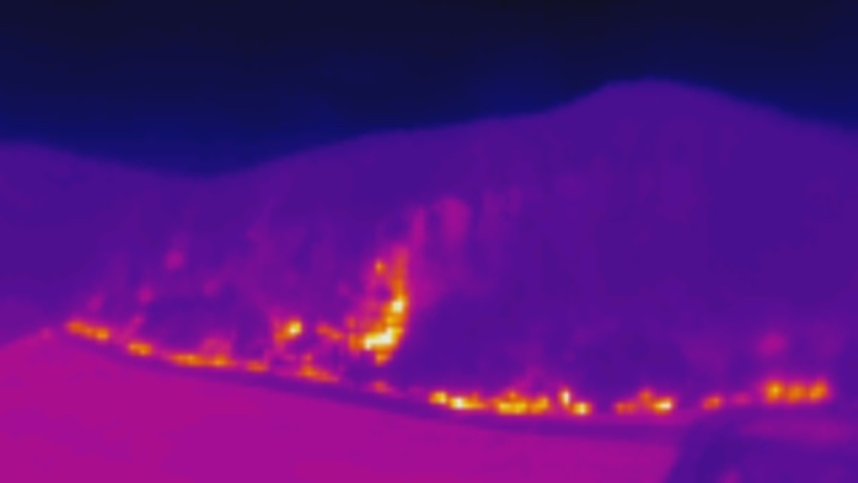 Waldbrand bei Wernrode