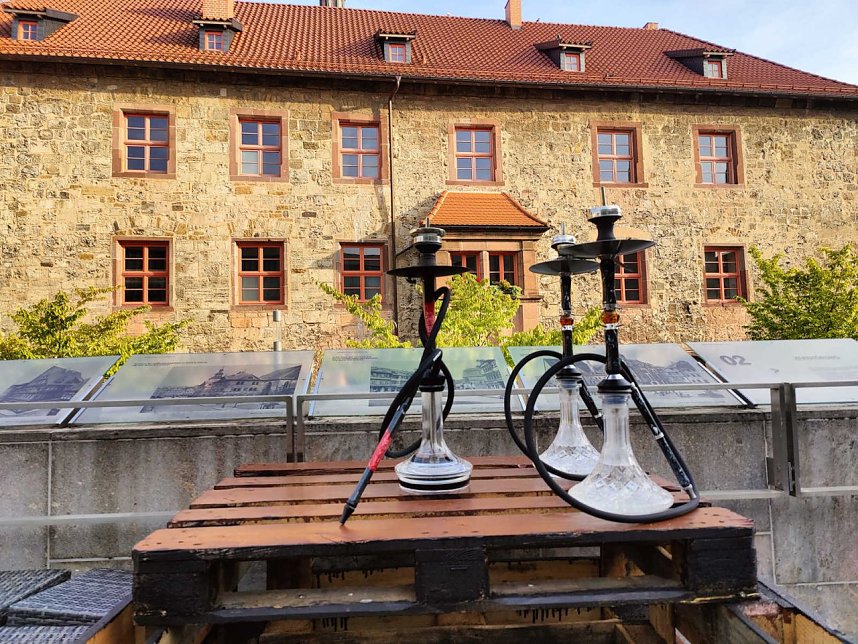 Wiederer&ouml;ffnung des Kaffeehauses an der Bibliothek