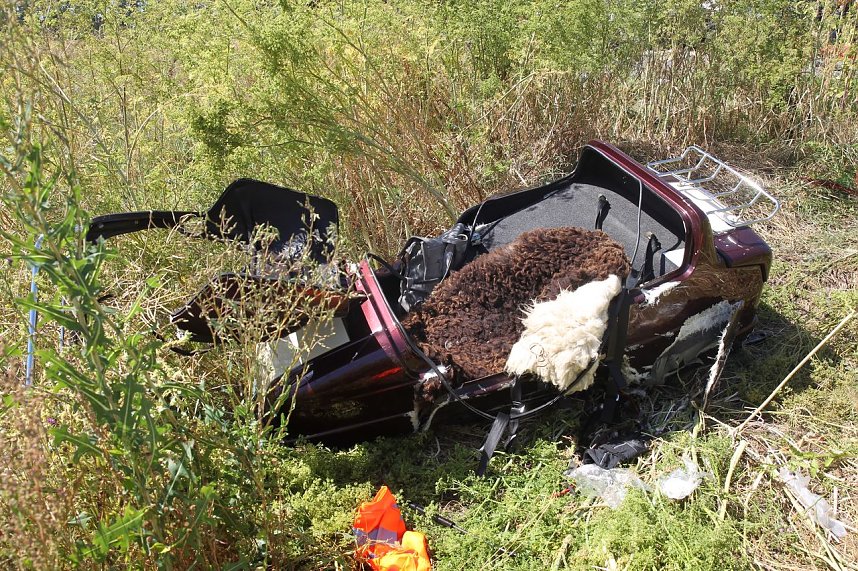 Schrecklicher Unfall auf der B 243