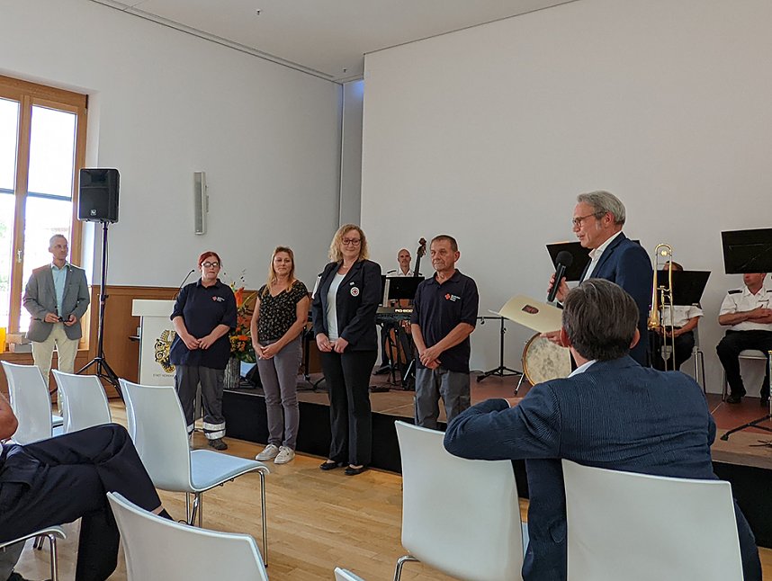 Inneminister Maier zu Gast in Nordhausen