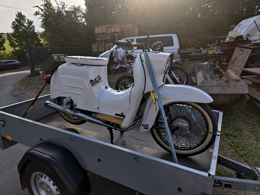 Motorr&auml;der im Ziegelwerk