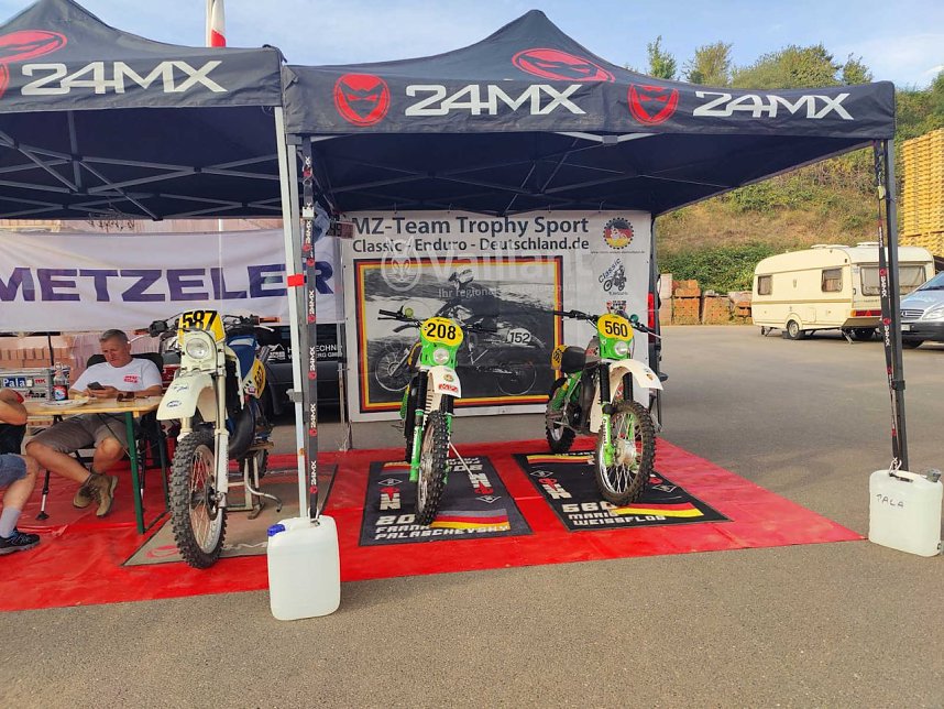 Motorr&auml;der im Ziegelwerk